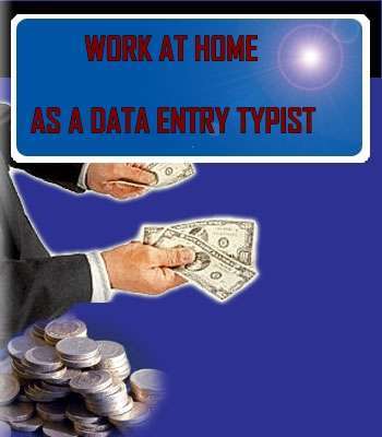 Product picture WORK AT HOME AS A DATA ENTRY TYPIST